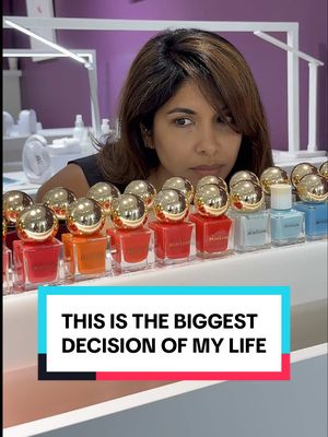 A post by @sheenamelwani on TikTok caption: Me every time I get my nails done… 💅 #relatable #nailsalon #iykyk @MiniLuxe 