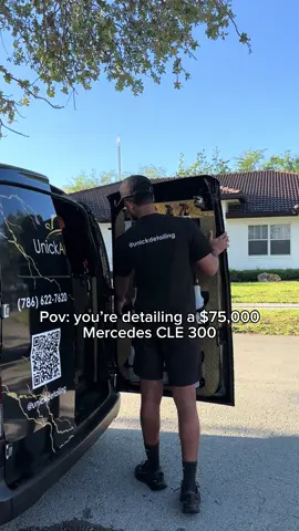 A post by @unickdetailing on TikTok caption: This beautiful Mercedes got the VIP treatment today ✨ What made it extra special? The customer requested a video of the whole process — and we LOVE that 🎥💦 If you ever book with us, don’t be shy to ask for a video! We’ll gladly make it happen (if time and lighting allow 😉) Because when you invest in premium detailing, you deserve to see the magic happen up close 💎 From deep interior cleaning to a spotless finish outside — we treat every car like it’s a show car. 📍Serving Miami-Dade & Broward 📲 Book your next detail through DM #mobiledetailing #cardetailing #mercedesdetailing #carcare #detailingmiami #cleancar #luxurydetailing 