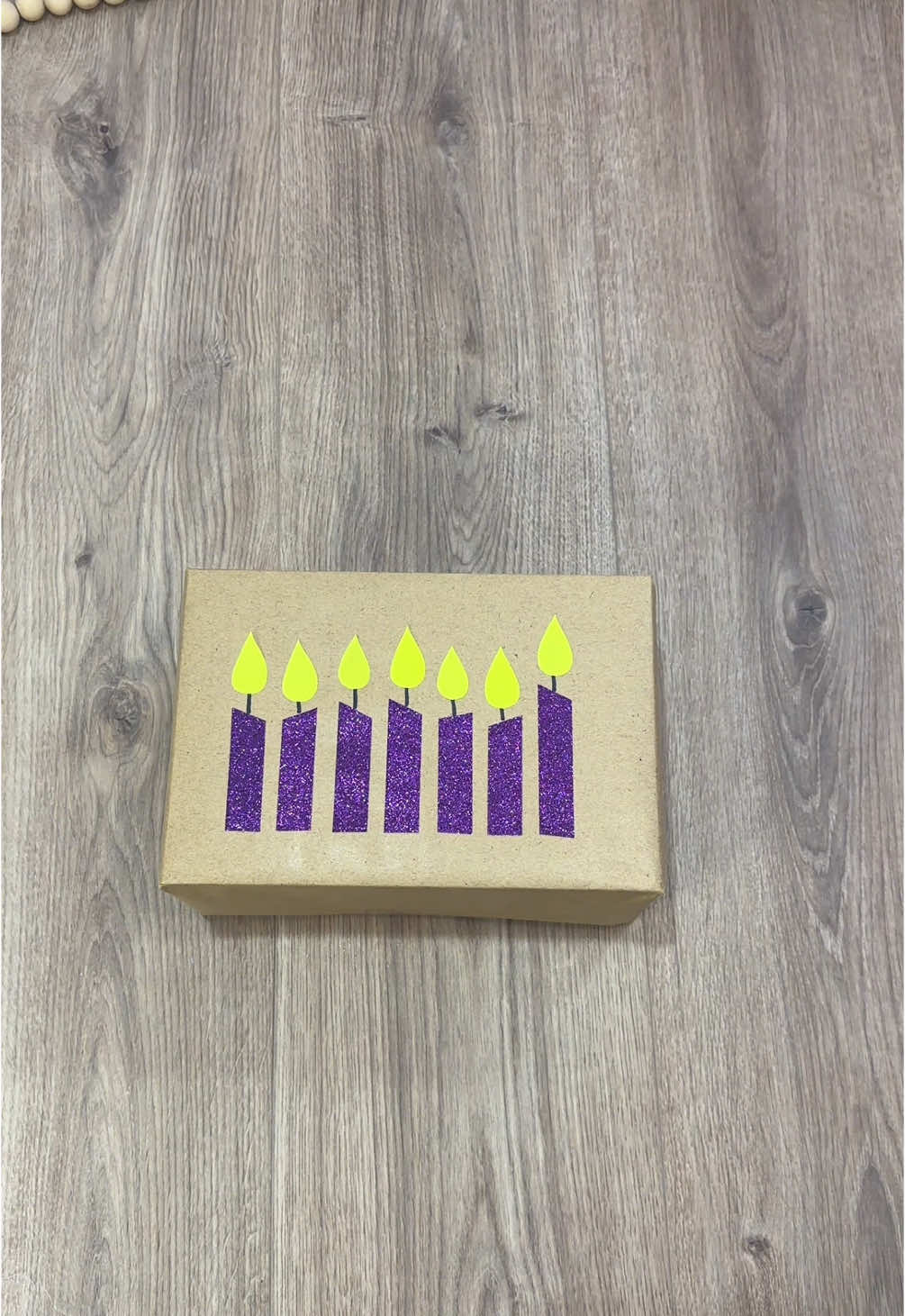 A post by @beeandblooms on TikTok caption: Fun and easy wrap for any birthday! Follow me on IG 