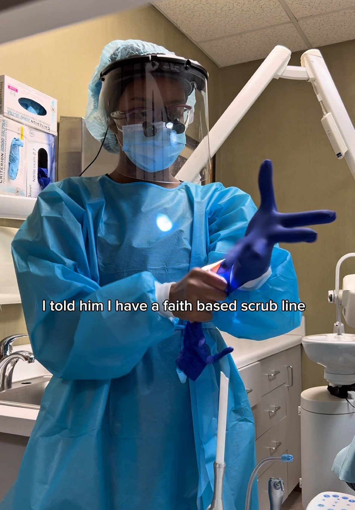 A post by @tajahferjuste on TikTok caption: Nothing is little when God is involved 😆 #airball #businessowner #faithbasedbusiness #fyp #SmallBusiness #healthcare #healthcareworker 