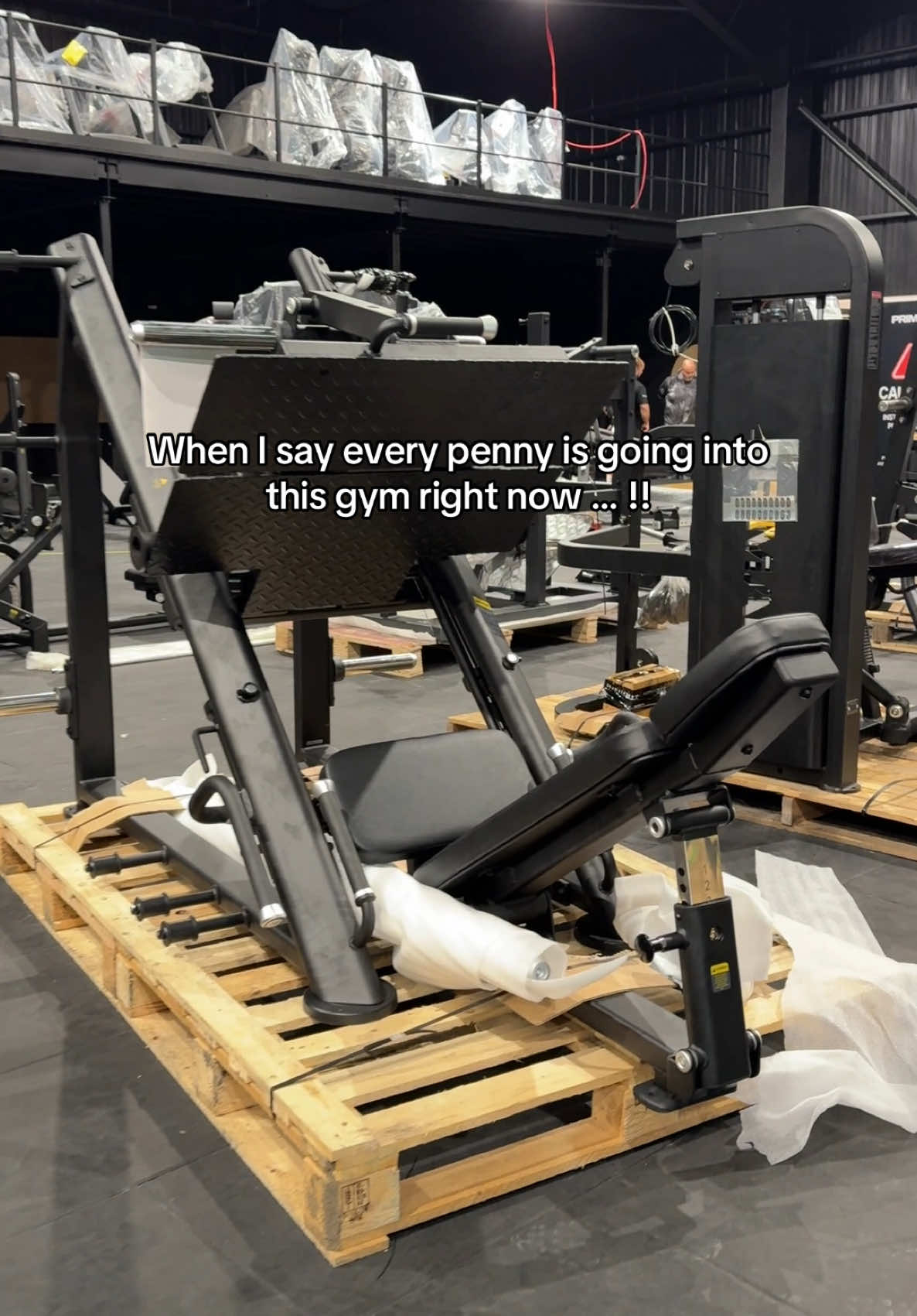 A post by @lisafiitt on TikTok caption: It’s literally going to be a playground! 🤭 @KultureTrainingClub 