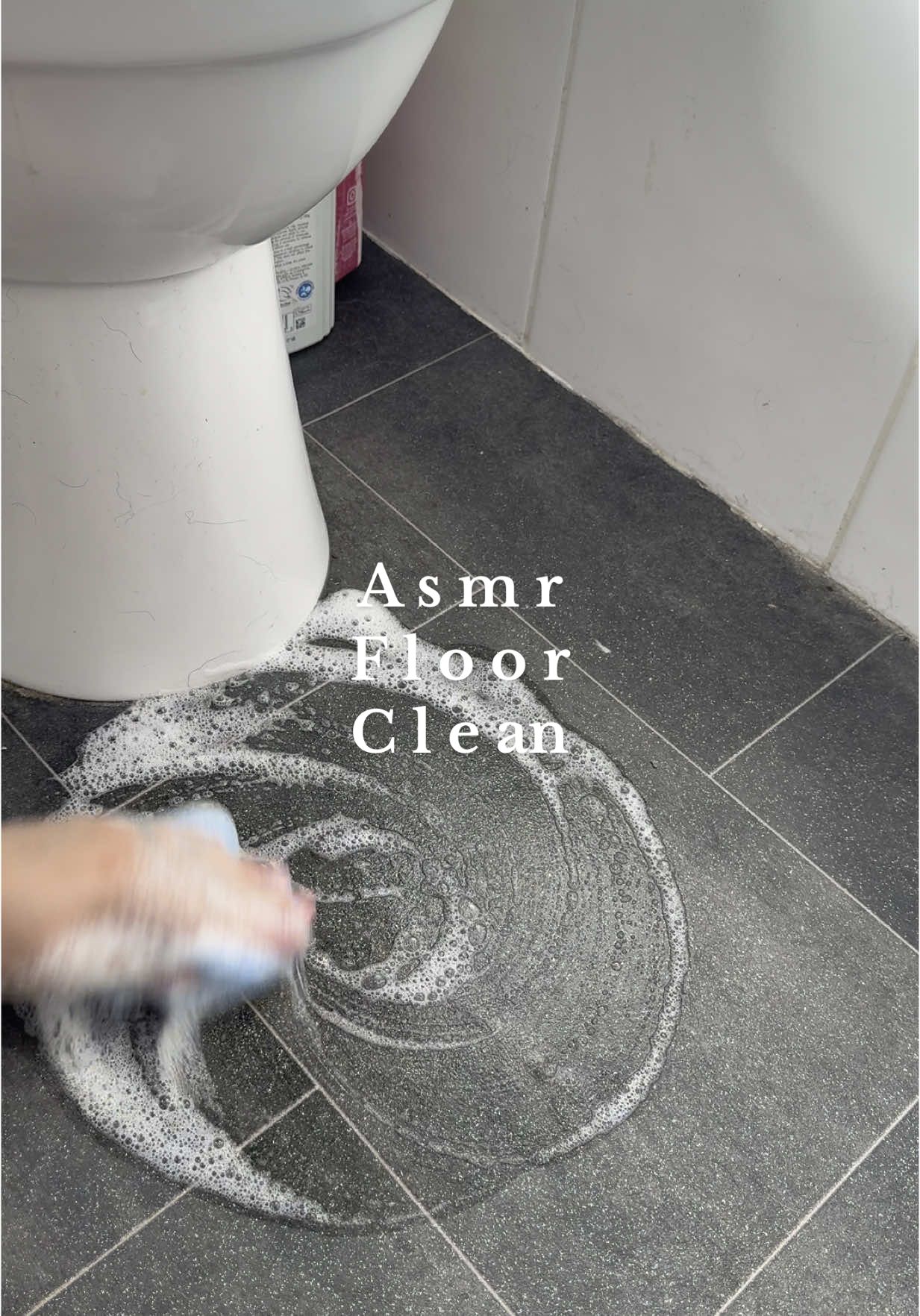 A post by @ on TikTok caption: Asmr floor clean 🧼 #homewithchloex #cleanfluencer #CleanTok #cleaninguk #cleanwithme #cleaningtiktok #cleaningmotivation #asmrfloorclean #floorclean #scrubbingfloor 