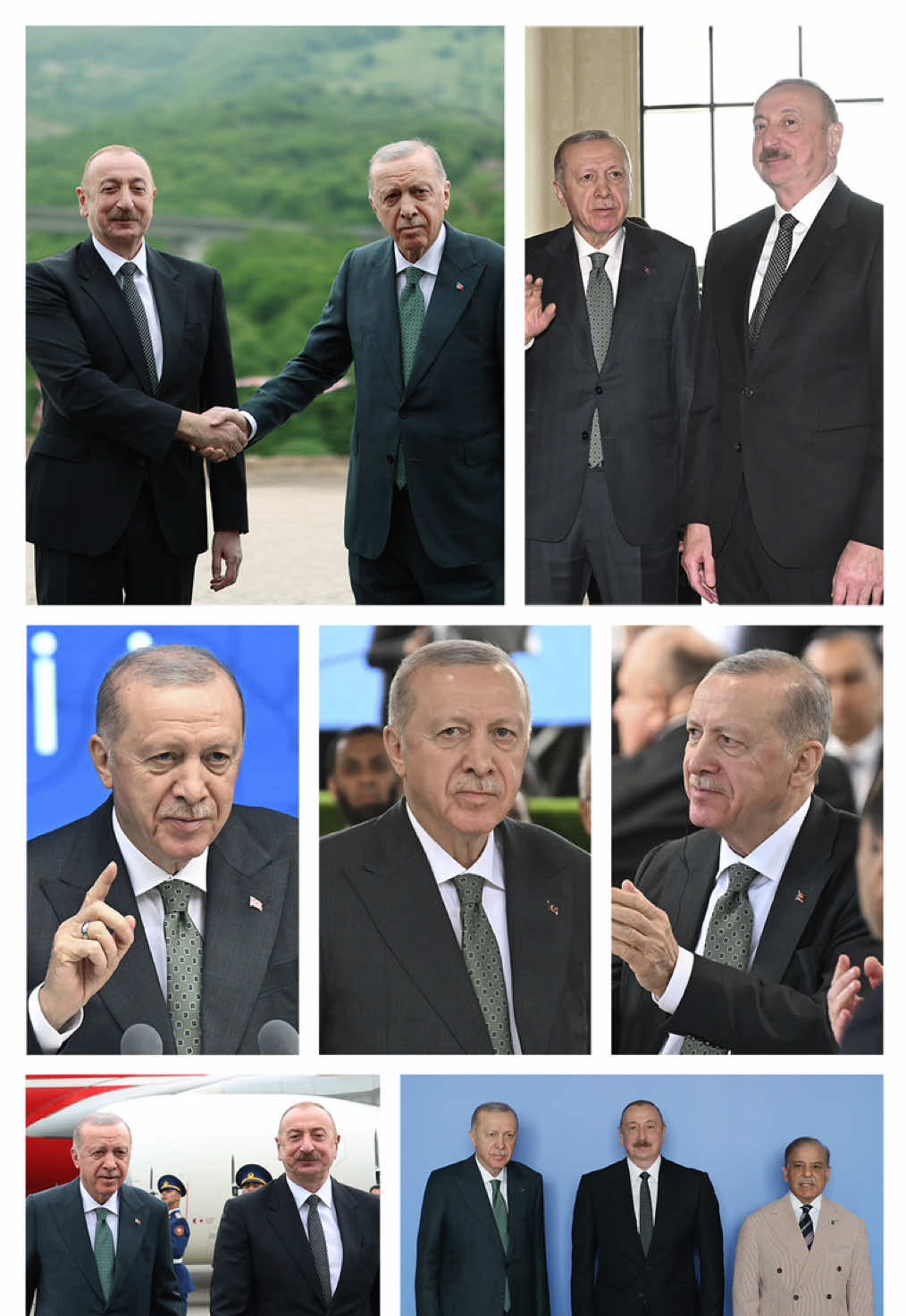 A post by @rtedijital on TikTok caption: Karşılıklı sevgi, saygı ve güvene dayanan, aynı medeniyet ikliminden beslenen, ortak idealleri paylaşan üç kardeş ülke: Türkiye, Azerbaycan, Pakistan 🇹🇷🇦🇿🇵🇰