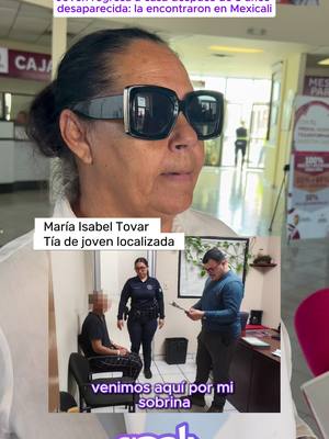 A post by @crealanoticia on TikTok caption: 🟣Joven de San Felipe regresa a casa después de 3 años desaparecida: la encontraron en Mexicali🚨 Después de tres años de angustia y búsqueda, Sheila Robles fue localizada con vida en Mexicali. Su familia, que no dejó de buscarla, por fin pudo abrazarla de nuevo. Quien nunca perdió la fe fue su tía, Isabel Tovar, integrante del colectivo “Tu Madre Sigue en la Búsqueda” de San Felipe. Isabel viajó, protestó y acompañó jornadas de búsqueda durante tres años hasta lograr el reencuentro. 🤝 Agradeció el trato humano del personal que atendió el caso y aseguró que, aunque su sobrina ya está a salvo, seguirá apoyando a otras madres en la búsqueda de sus seres queridos.