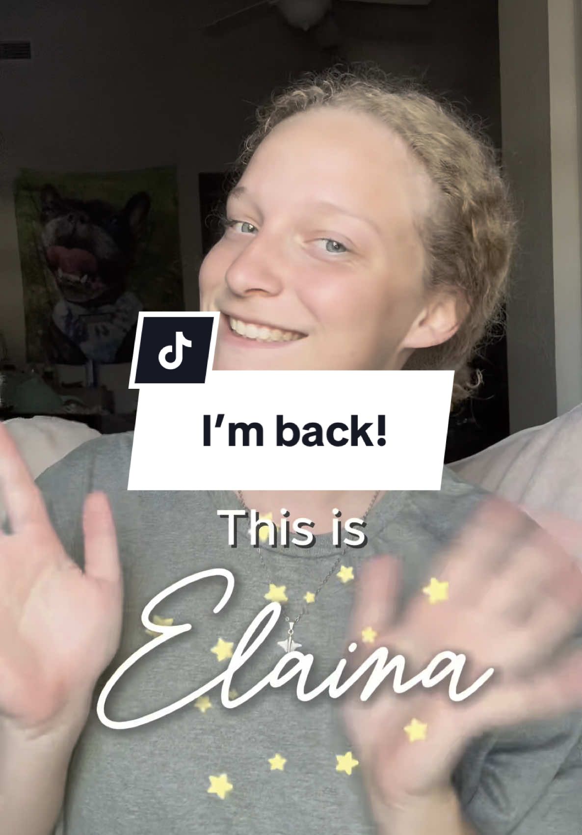 A post by @itselaina on TikTok caption: Posting like it’s 2016 😎 #narratortrend