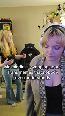 A post by @rozirabbit on TikTok caption: The girlies who get it get it #trans #tgirl #memes #lgbtq #queer 