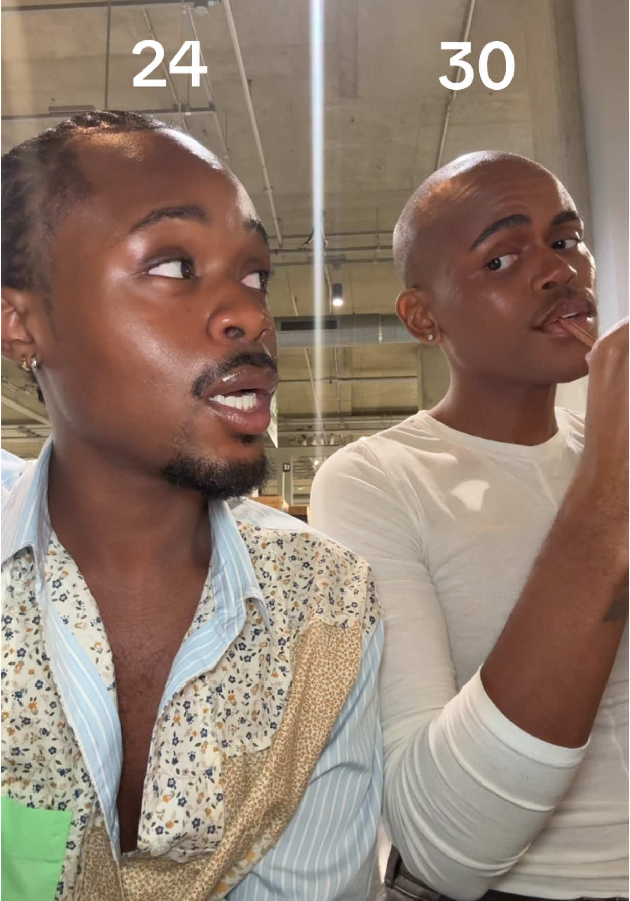 A post by @jstnfrtt on TikTok caption: Icon in training with the certified icon  @Kahh Spence lol
