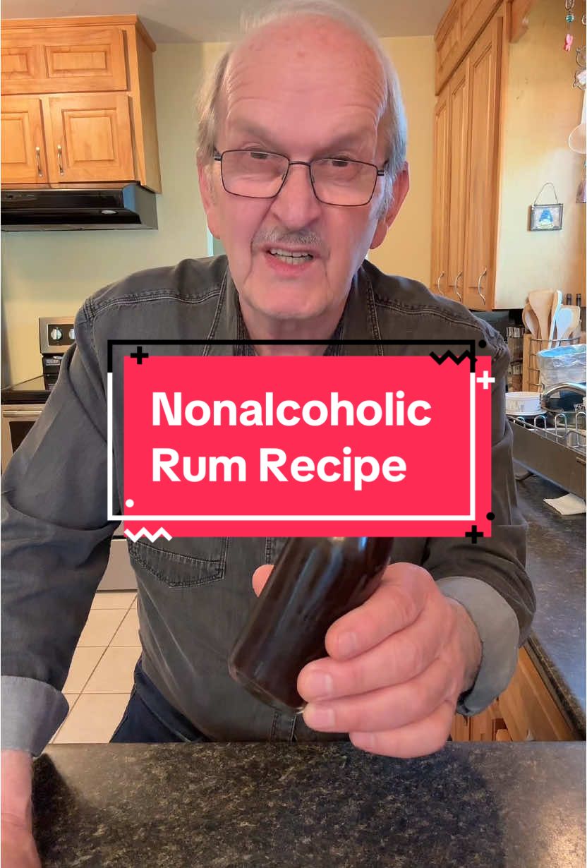 A post by @thewhyteelephant on TikTok caption: I’ll show you my homemade recipe for nonalcoholic rum that you can use in mocktails. #homemade #nonalcoholic #rum #recipe #tutorial #mocktail