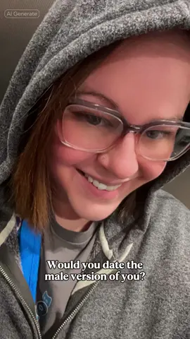 A post by @meg121687 on TikTok caption: #CapCut  Damn I’d be good looking if I was a guy, I’d date myself 😂🤣 