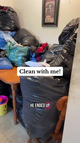 A post by @nottheworstcleaner on TikTok caption: Spend the day cleaning the ‘Shower Liner’ house with me 💕🧼 #CleanTok #cleanwithme #deepclean #cleanout #cleaningmotivation #helpingothers 