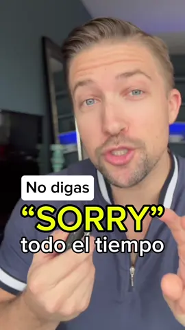 A post by @gringlesfacil on TikTok caption: ¿Sabías que decir “sorry” todo el tiempo puede sonar raro en inglés? A veces necesitas decirlo diferente, dependiendo de la situación. Te quiero invitar a una clase gratuita para conocer un método para aprender inglés sin miedo. Ve al link del perfil y regístrate gratis 🎓  #Ingles #AprendeIngles #Inglesenlinea #English #learnenglish 