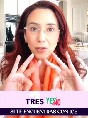 A post by @inmigrandoconkathia on TikTok caption: LOS 3 ✅SI y 3 ❌NO que DEBES MEMORIZAR por si te encuentras con ICE... y ¿qué hago si ya tengo un ORDEN de DEPORTACIÓN? ¡Escucha esto!  #inmigrantes #ice #deportado #deportaciones #atencion #importante #tusderechos #US #conocetusderecho #EEUU #fyp #parati #foryoupage #KQ #inmigrandoconkathia #3SI #3NO #kathiaquiros #memoriza #abogadakathia #foryou #ordendedeportacion 