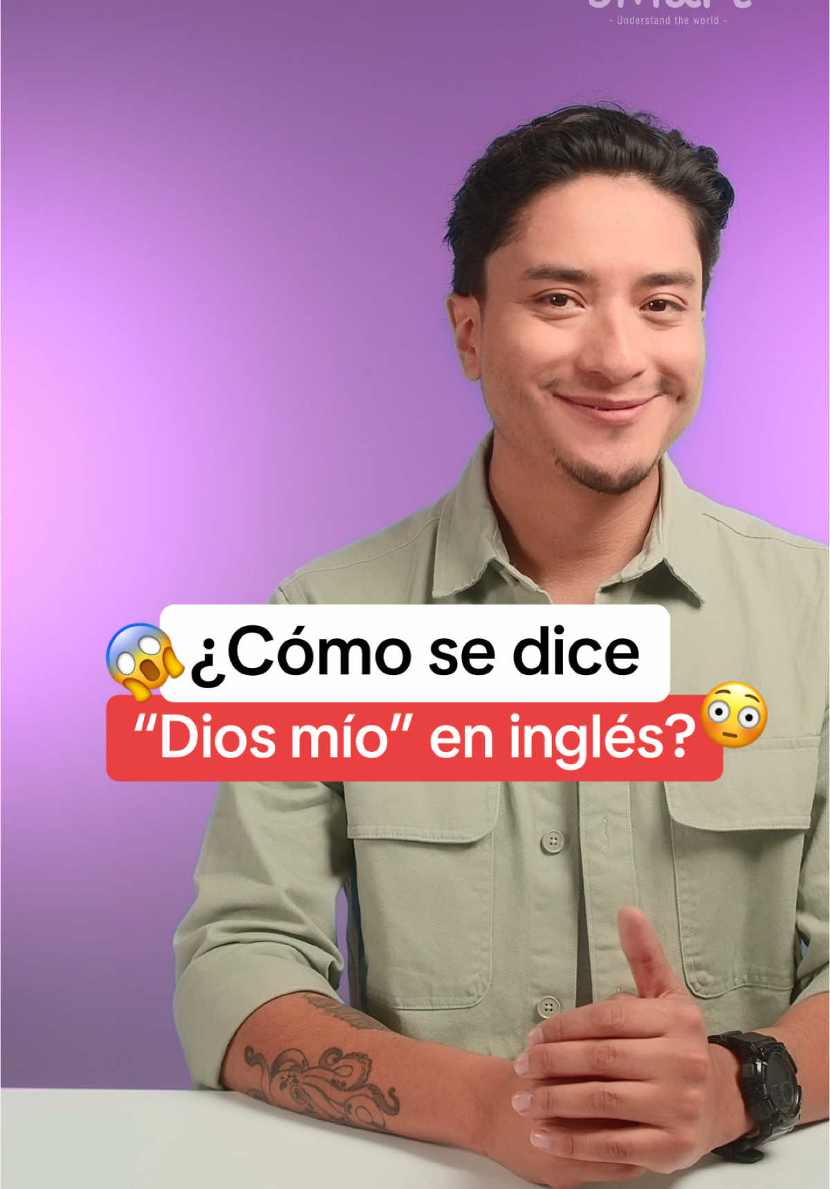 A post by @smart_academia on TikTok caption: ¿Cómo se dice “Dios mío en inglés”? 😳😱 #PiensaSmart #aprendecontiktok #educacion #aprende #aprendeentiktok #idiomasdiferentes #inglesparatodos #englishteacher #english 