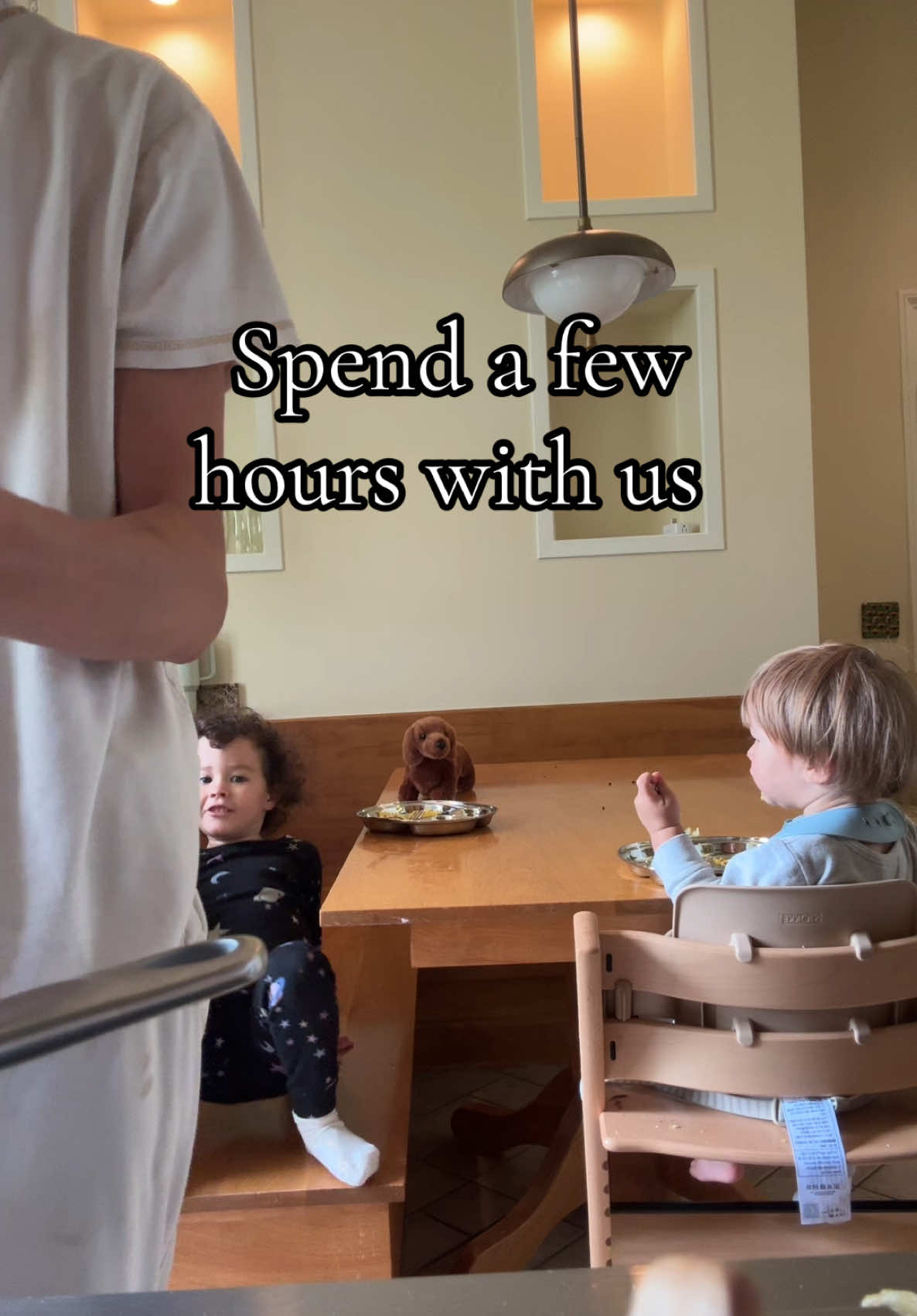 A post by @brittany.xavier on TikTok caption: spend a few hours with us #vlog #morningroutine 