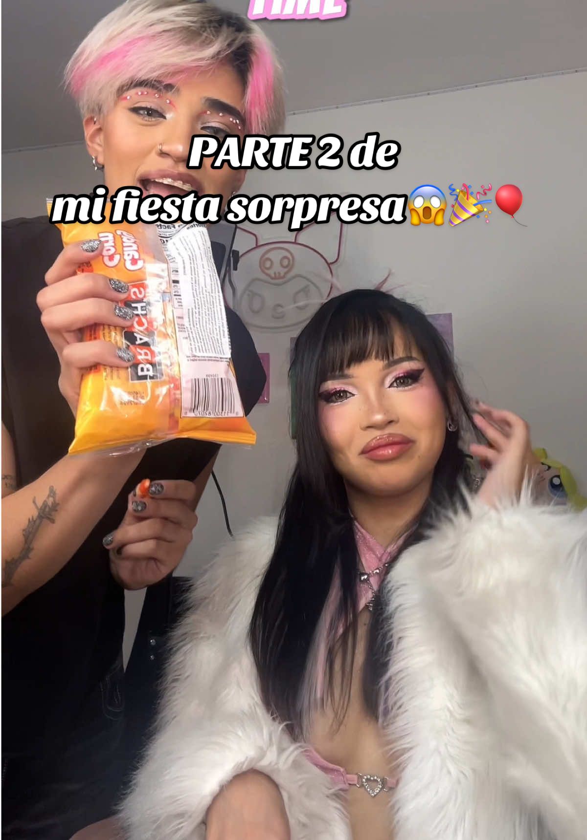 A post by @abigelic on TikTok caption: Respuesta a @Dallany Arévalo parte 2 de mi fiesta sorpresa 😱🎉 #abigelic 