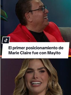 A post by @lacasafamososmx on TikTok caption: @marieclaireoficial hizo su primer posicionamiento de la vida con @Mario Bezares pues fue la primera expulsada de #LaCasaDeLosFamososMx 🏠  Próximamente por @Las Estrellas @El 5 y @ViX #Original  