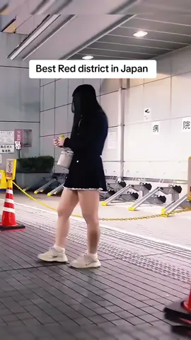 A post by @marcosmlopez1 on TikTok caption: Best red district in Japan and tasting new food #japan #japanese #japanesefood 