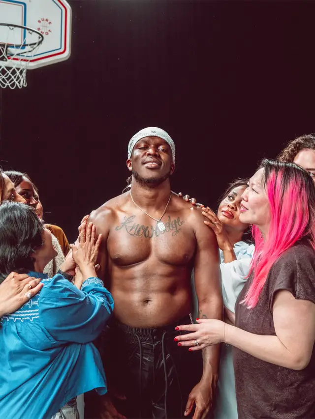 A post by @ksi on TikTok caption: Catch me if you can music video out tomorrow 