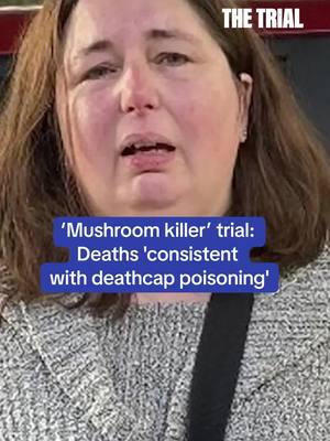 A post by @dailymailcrime on TikTok caption: Autopsy report revealed during the trial of Erin Patterson.  Listen to the Trial of Erin, available NOW wherever you get your podcasts. #mushroom  #crime  #crimetok  #crimestories  #australia  #fyp  #tragic  #dailymail #thecrimedesk #thetrial