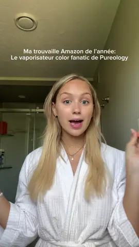 A post by @celinejgirouard on TikTok caption: Ma trouvaille @Amazon de l'année: le vaporisateur sans rinçage multi-bénéfices Color Fanatic de @Pureology. Toujours avec moi, même on the go, ce produit est le passe-partout qu'il vous faut cet été!