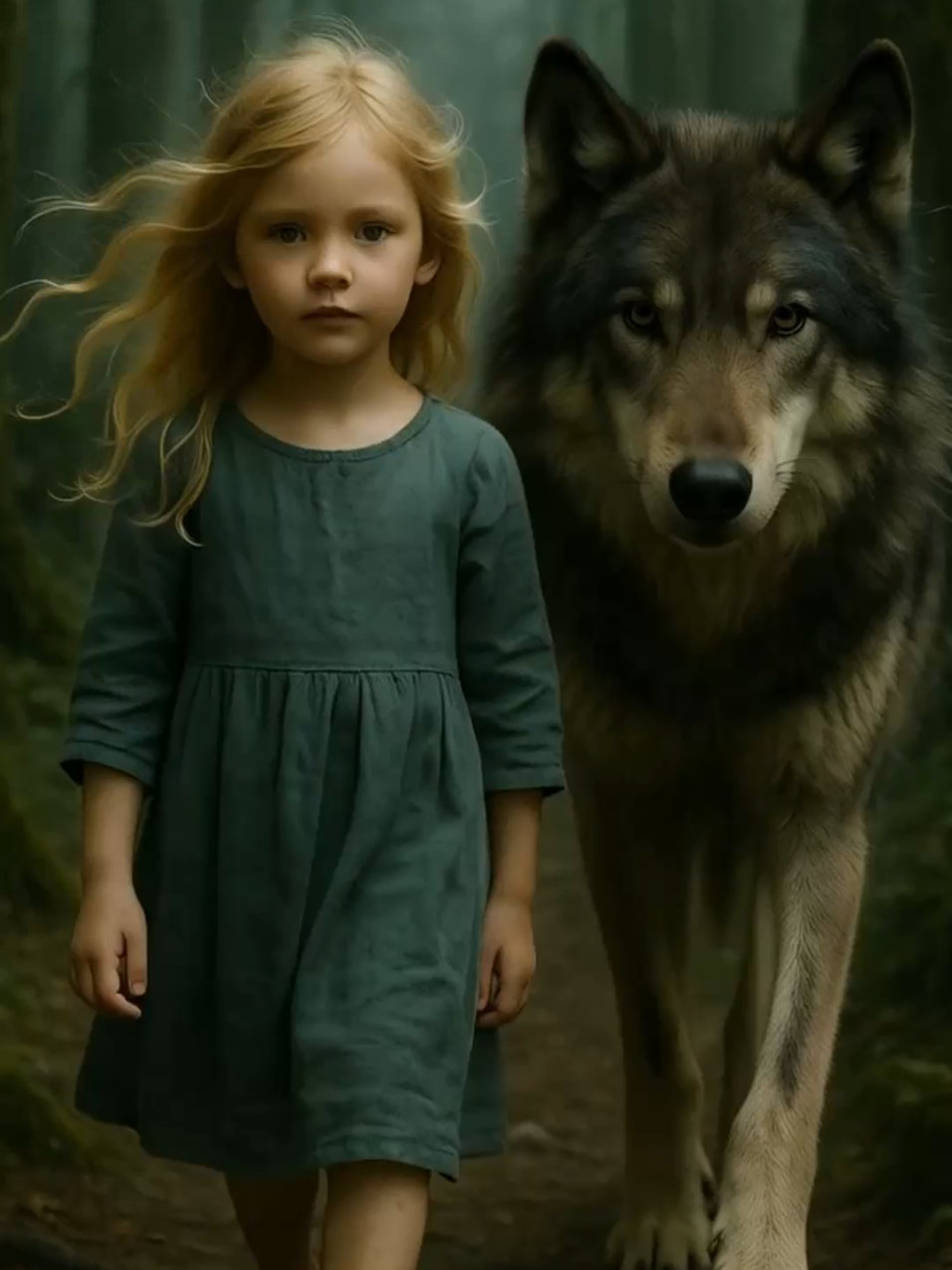 A post by @irur_dreamer on TikTok caption: Friends 🩶 #wolf #friend #wolves #wolfpack #wolfcub #loveyou  #irur_dreamer
