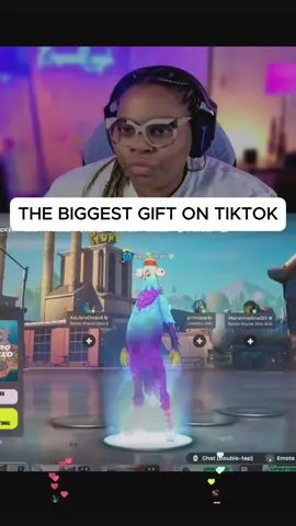 A post by @kasualleigh on TikTok caption: she held the button down.... SHE. HELD. THE. BUTTON. DOWN!? I'm for sure going to post a huge thank you to everyone who went crazy the other night but Skully had to get her own video. Skully I love you to the moon bby. I'm so grateful for you and all the love you give this community.  #tiktoklive #livehighlights #livegift #tiktokuniverse