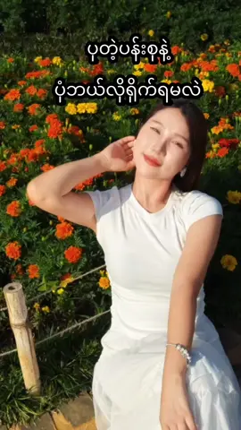 A post by @khaymarwin on TikTok caption: 📷ချစ်တို့ ဒီလိုပုတဲ့ပန်းစုနဲ့တွေ့ရင် ပုံဘယ်လိုရိုက်နေကြလဲ🌼