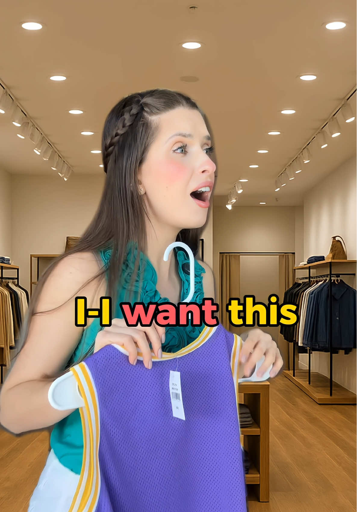 A post by @englishbygiovana on TikTok caption: Being rude without noticing 🛍️