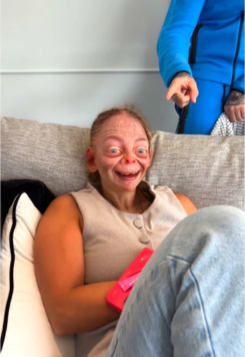 A post by @kristenhanby123 on TikTok caption: Take off your make up 😂❤️