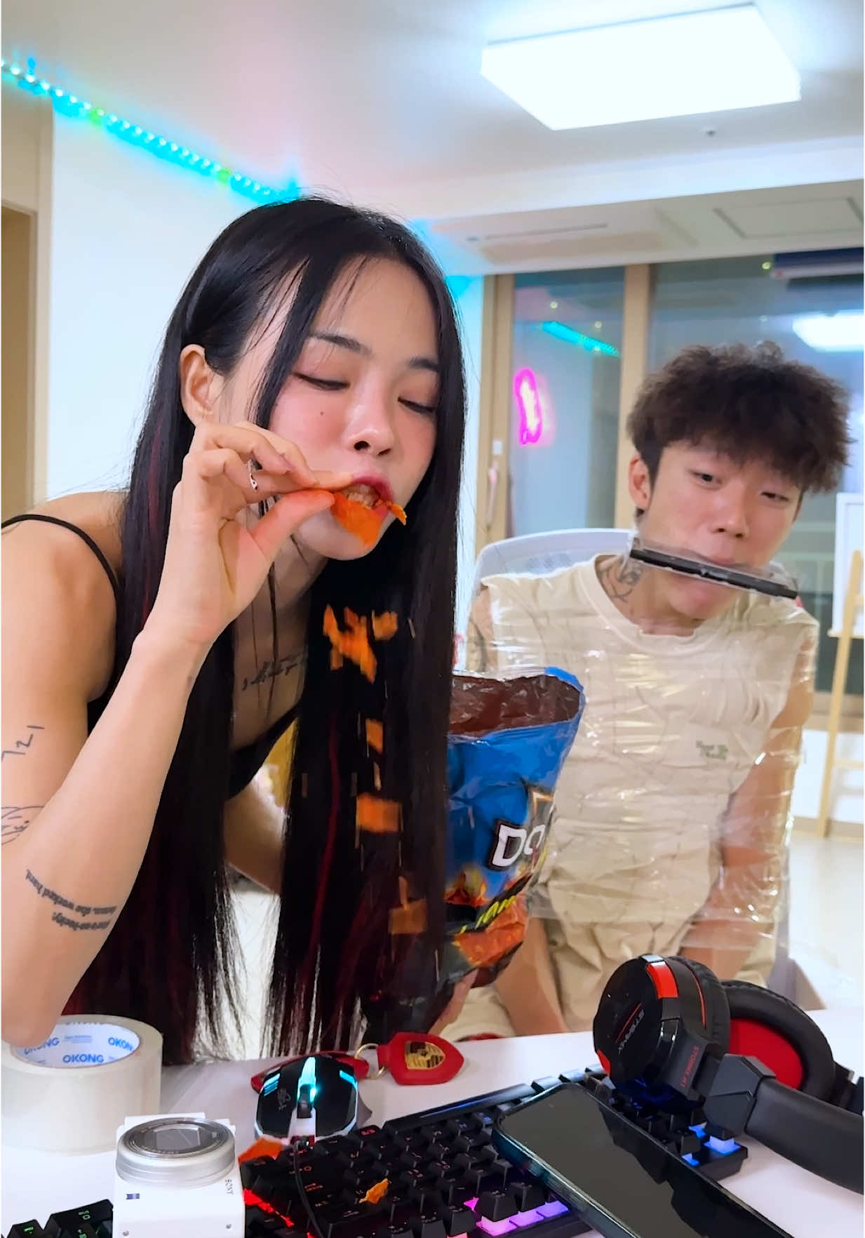 A post by @cure0721 on TikTok caption: 😋😋😋