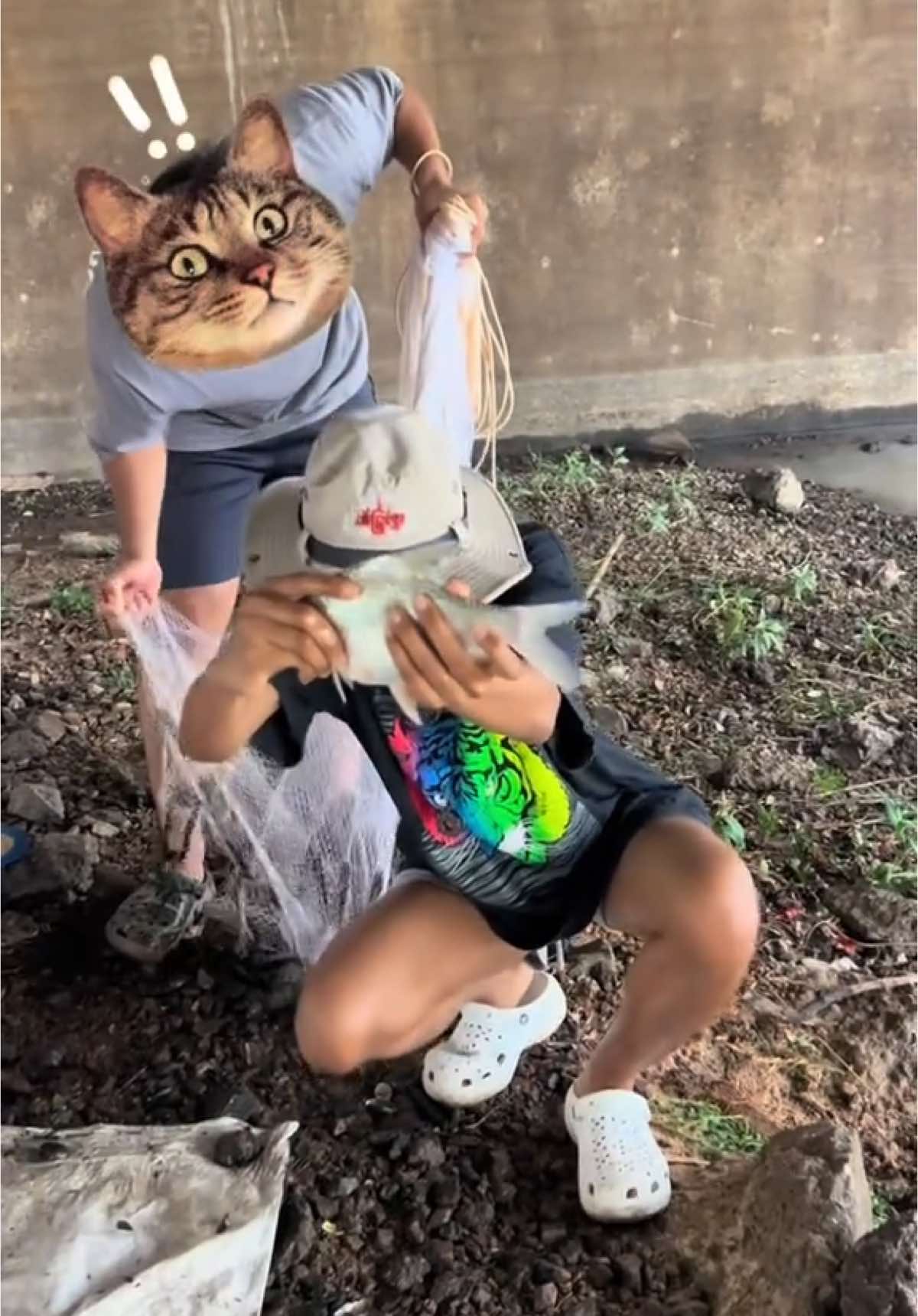 A post by @infinityofsteavkhaet on TikTok caption: ខែវស្សា ខ្ញុំតែងល្បាតចឹងហើយ🤣🌱#nimnounkpc #cambodian #foryourpage #viral #funnyvideo #fyp 