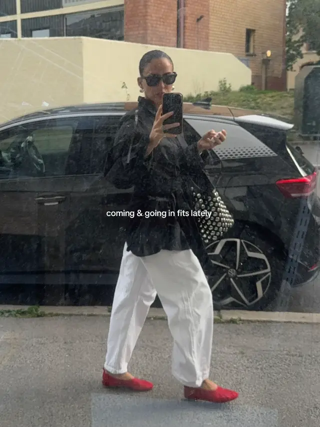 A post by @enna.knezevic on TikTok caption: #scandinavianstyle #scandistyle #whatiwore #springfashion #springoutfit #outfits #StreetStyle #fits #summerfits 
