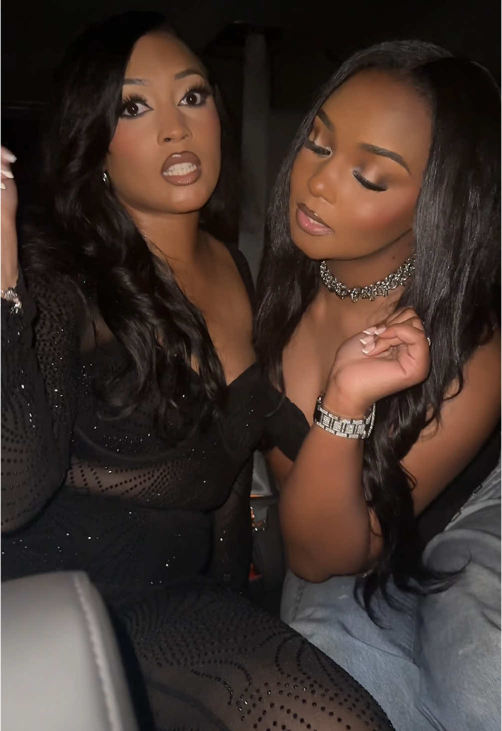 A post by @glamzbyjas on TikTok caption: Innit!! #glamzbyjas #fyp #ykniece #greensboromakeupartist 