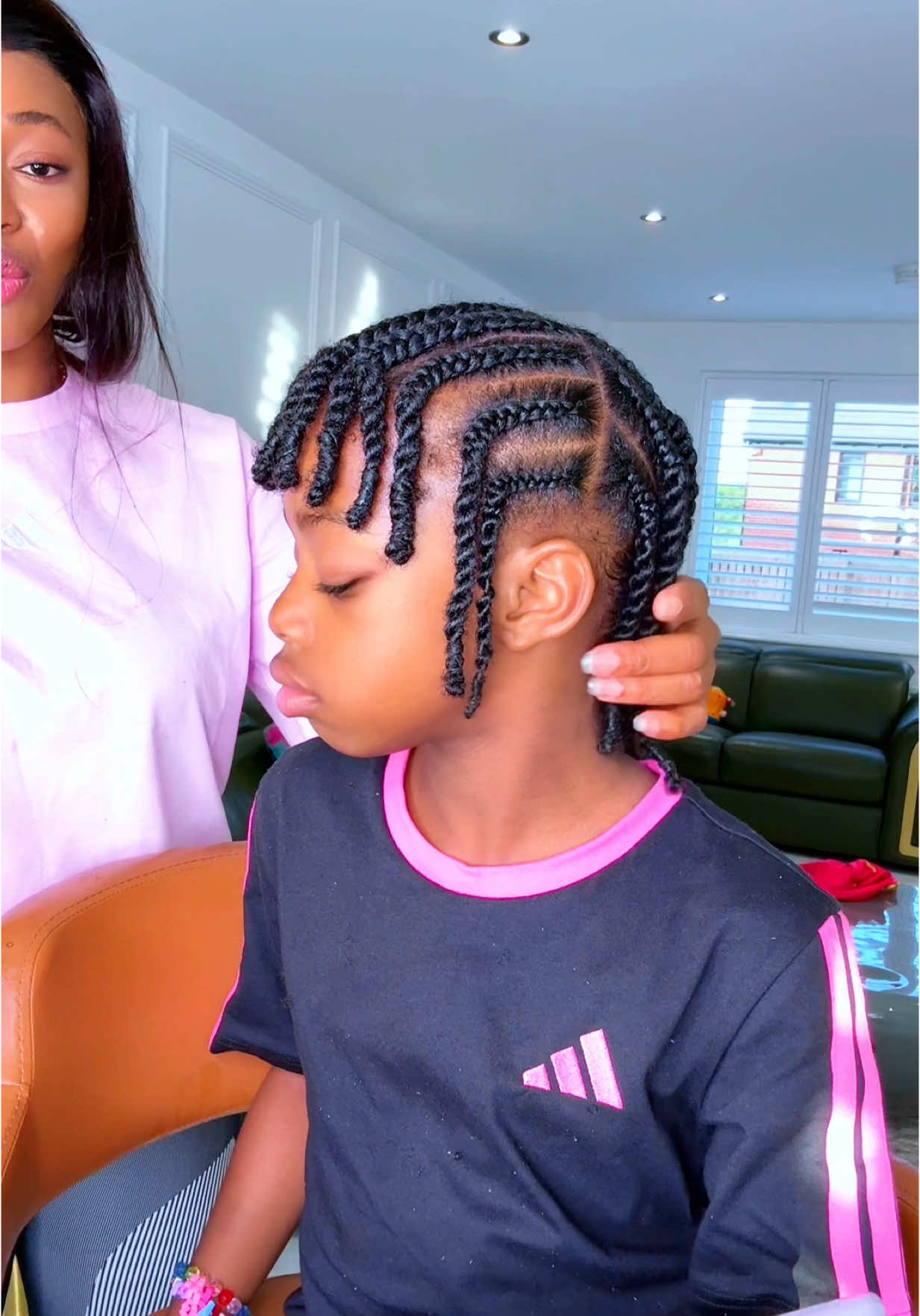 A post by @olivia_chukwu on TikTok caption: Kid natural hairstyle for girls x @Treasurenaturals_Uk #olivia_chukwu #naturalhair #hairstyle 