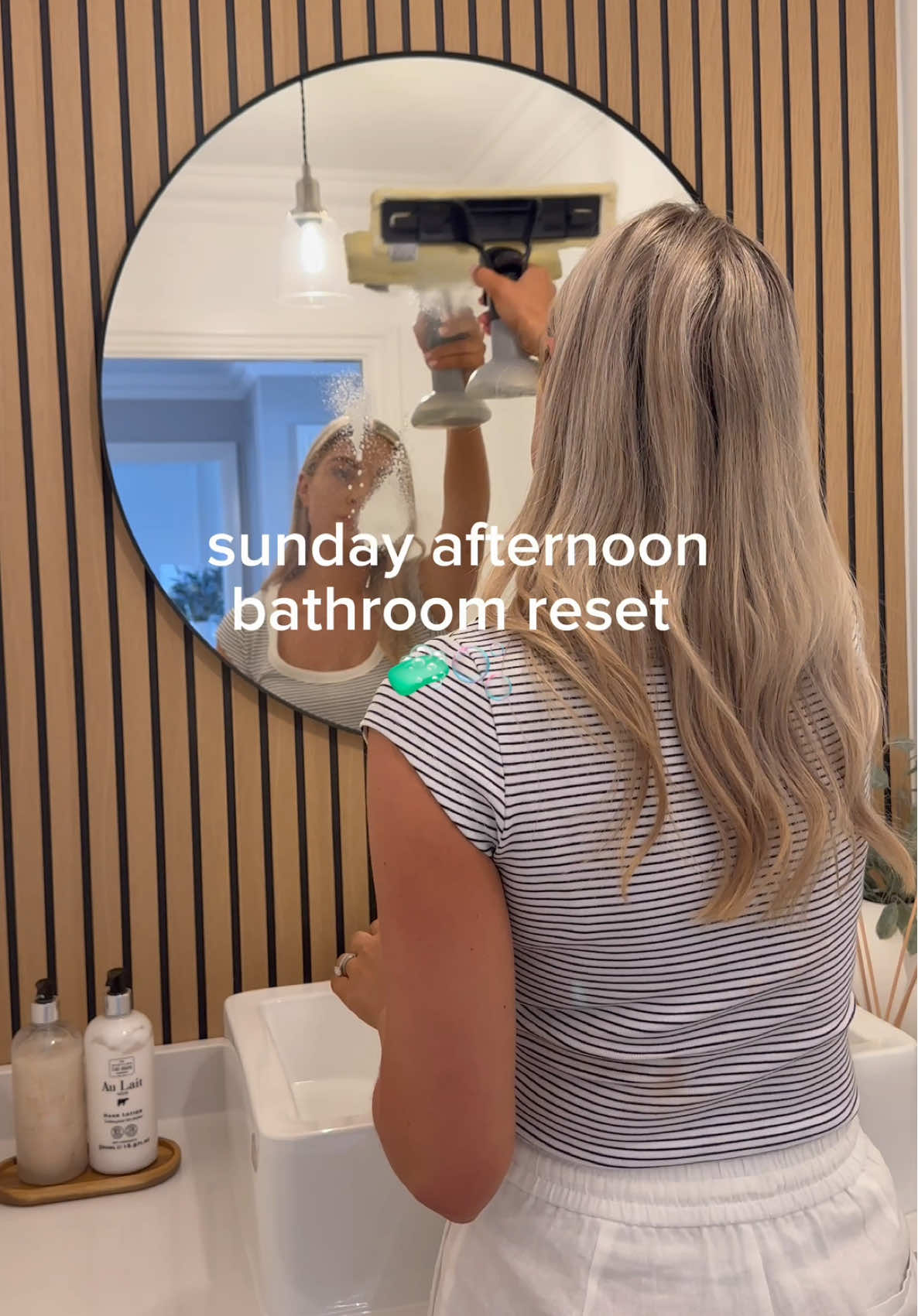 A post by @_smithhome on TikTok caption: Bathroom reset 🚽🧼 Honestly, this scented toilet roll is the biggest game changer, the room stays smelling fresh at all times… I’m definitely converted! ✨ Shop the scented bundle from @Andrex UK via TikTok shop now. 🧼   #andrex #bathroom #luxury #resetting #reset #satisfyingvideo 