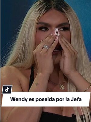 A post by @lacasafamososmx on TikTok caption: #WendyGuevara se convierte en la voz de La Jefa, pero ella dice que es El Jefe 🤣  #LaCasaDeLosFamososMx próximamente por @Las Estrellas @El 5 y @ViX 24/7 #Original 