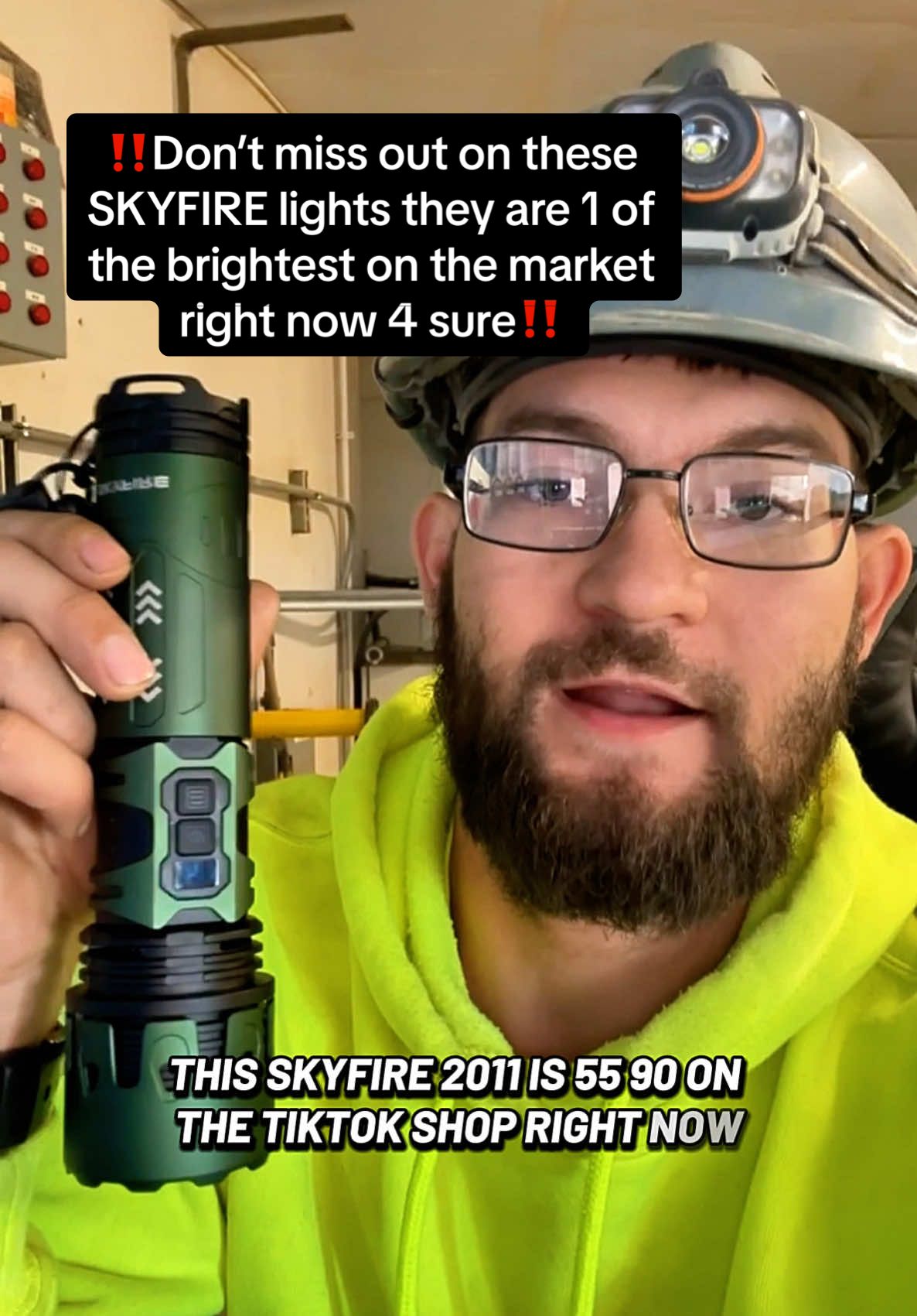 A post by @ on TikTok caption: ‼️REAL TALK‼️ These are the BRIGHTEST flashlights I’ve EVER used 😳🔥 I tested both the Skyfire 2011 & 1097 and they are NEXT LEVEL. 💥 Skyfire 2011 ($55.90 on sale) This beast is a full-on powerhouse flashlight, lantern, AND a power bank in one. Camping? Power outage? Working late? This thing lights up EVERYTHING. No joke. If you want the brightest THIS is the one. 💡⚡️ 💨 Skyfire 1097 ($37.90 on sale) Sleek. Compact. Still crazy bright. Perfect for EDC or throwing in the truck. It’s lightweight but still hits hard. 👊 Not as bright as the 2011, but still one of the best I’ve ever tested. I’m telling y’all, these lights are INSANE. I’ve never seen anything like this in my life. If you’re tired of weak flashlights, these are a must. Period. 🔥 👉 Grab ‘em while they’re still on sale link in bio. You won’t regret it 💯 #skyfireflashlight #tiktokmademebuyit #crazybright #gearreview #campinggear #edcgear #outdoortools #musthavefinds #viralgadgets #amazonfinds #tiktokfinds #campinglife #truckgear #survivaltools #fypシ #foryoupage #toolsreview #flashlightwars #hometools #lightinggear @SKYFIRE 