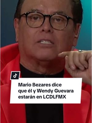A post by @lacasafamososmx on TikTok caption: #MarioBezares dice que él y #WendyGuevara estarán en #LaCasaDeLosFamososMx 😳👀 #LCDLFMX #entretenews 