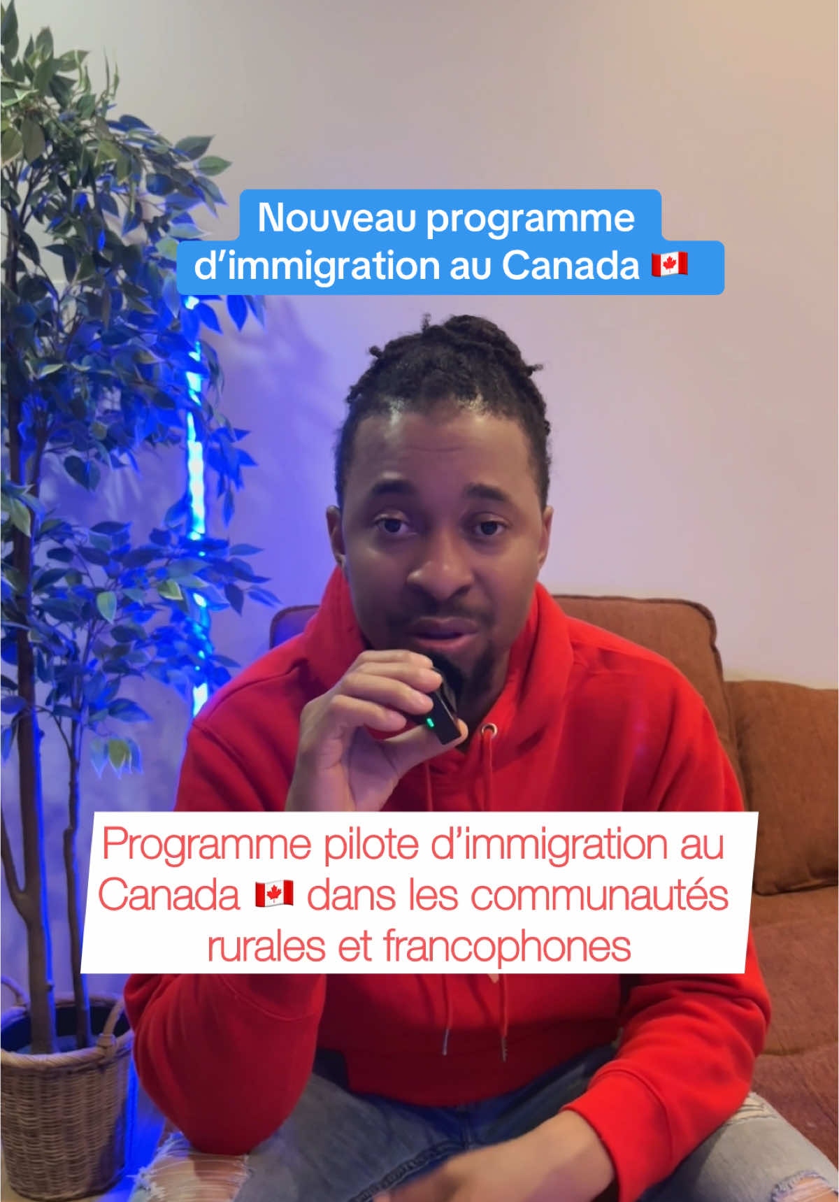 A post by @enloja on TikTok caption: Nouveau programme d’immigration au Canada 🇨🇦. #ImmigrationCanada #Francophone #Timmins #Enloja #RésidencePermanente #fyp 