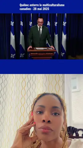 A post by @alliancem_education on TikTok caption: #duo avec @Actualité Politique du Québec #apdq c’est terminé le multiculturalisme au Québec 😳. On déménage ou les Amis ?#pourtoi #fyp #viralvideos 