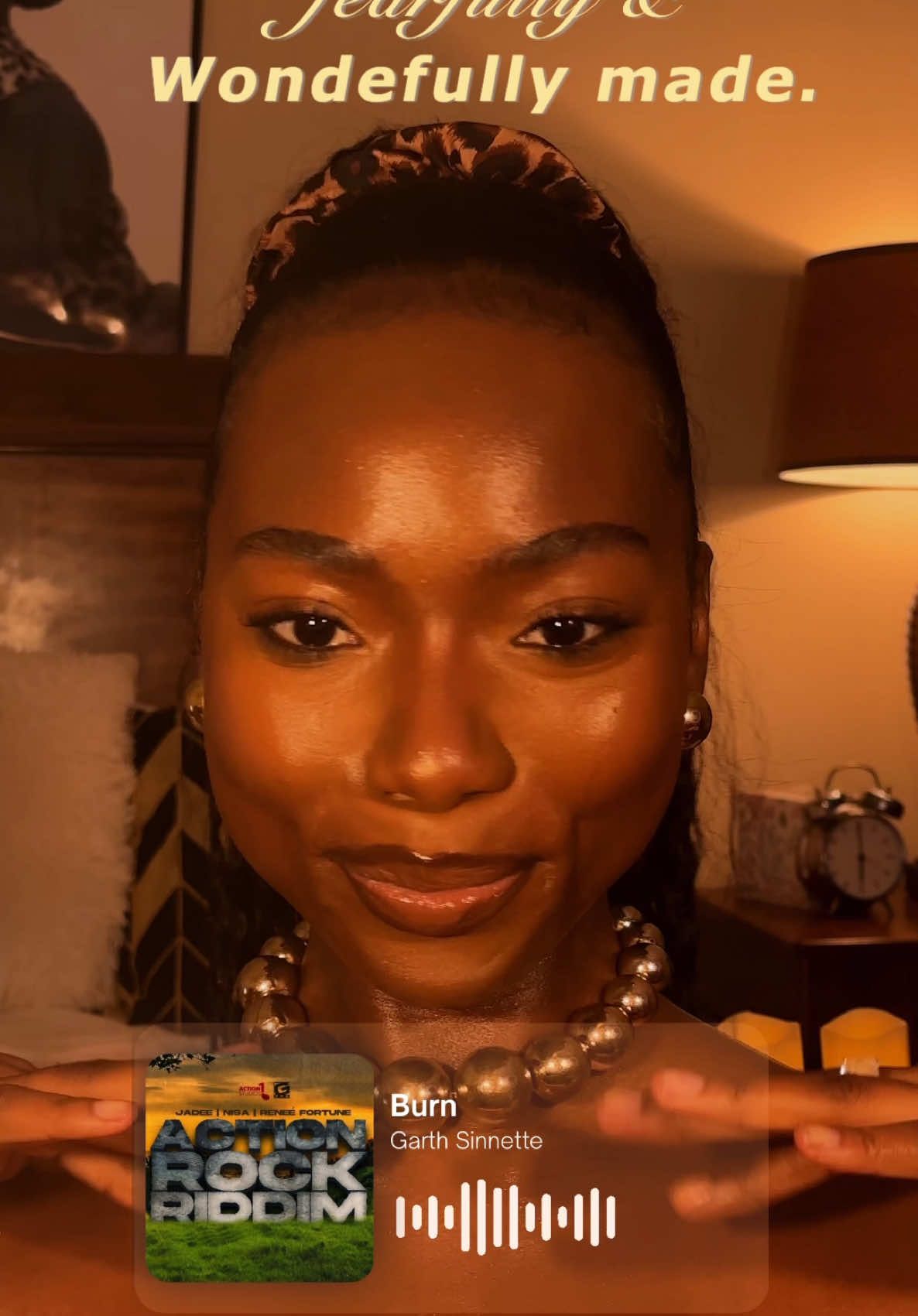 A post by @daciapetrie on TikTok caption: Soca brings me so much joy. Playlist in my bio #jesusisking #caribbeantiktok 