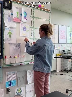 A post by @msbrandiragan on TikTok caption: Starting the process of cleaning up my room for summer🤪🤩 #teachersoftiktok #teacher #teaching #teacherlife #teachers #teachertok 