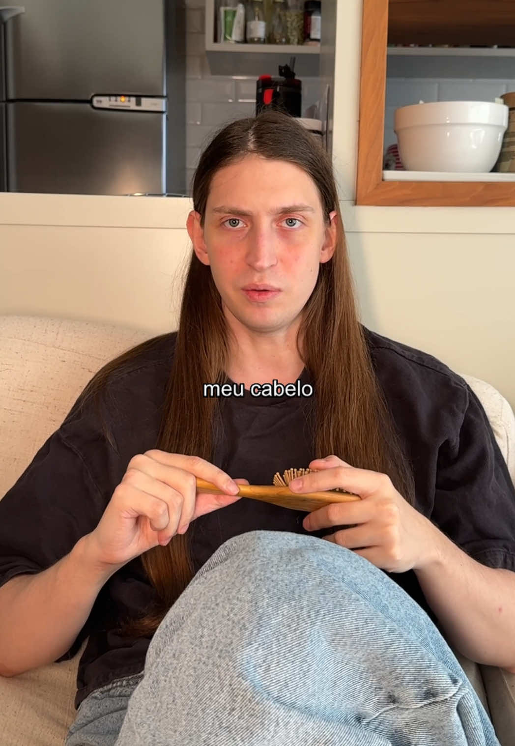 A post by @felca on TikTok caption: finalmente revelei o meu segredo spoiler: é @pantenebrasil #publicidade #CabeloPantene