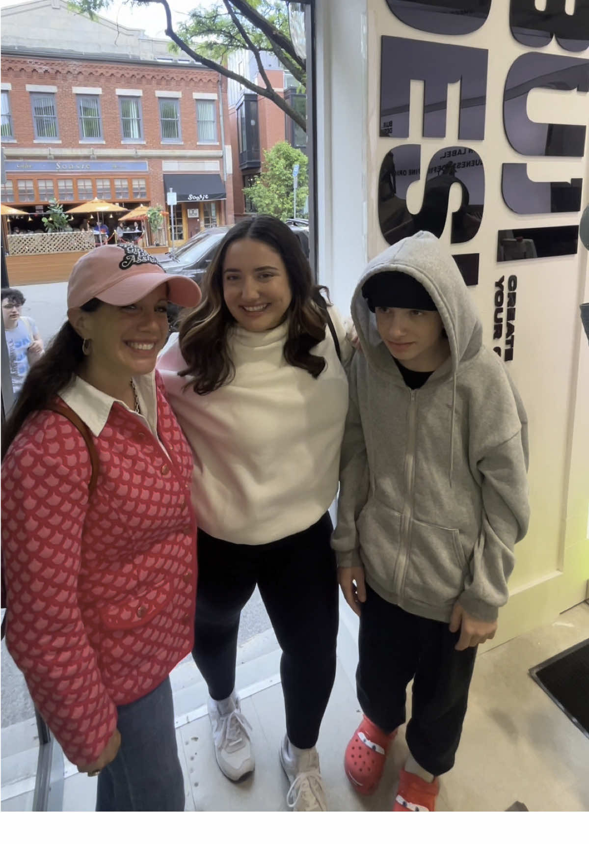 A post by @farrahandkaleb on TikTok caption: If you're looking for something fun to do in Boston, this is definitely the place to go! @BUJI DESIGN @Farrah Avilla @nicoleavilla0  #fyp #foryou #boston #newburyst #bujidesign #fashion #thingstodo #bostonma #massachusetts #family #funny #thingstodoboston