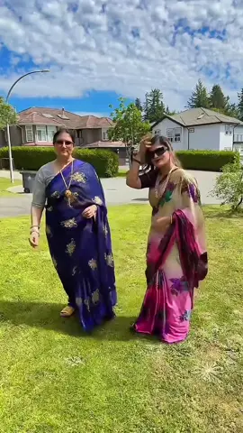 A post by @shantaadhikari61 on TikTok caption: Shaky shaky 💃🏻👯 @Indu🌕🇨🇦🍁 #blessedlife😇 #foryou❤️ 