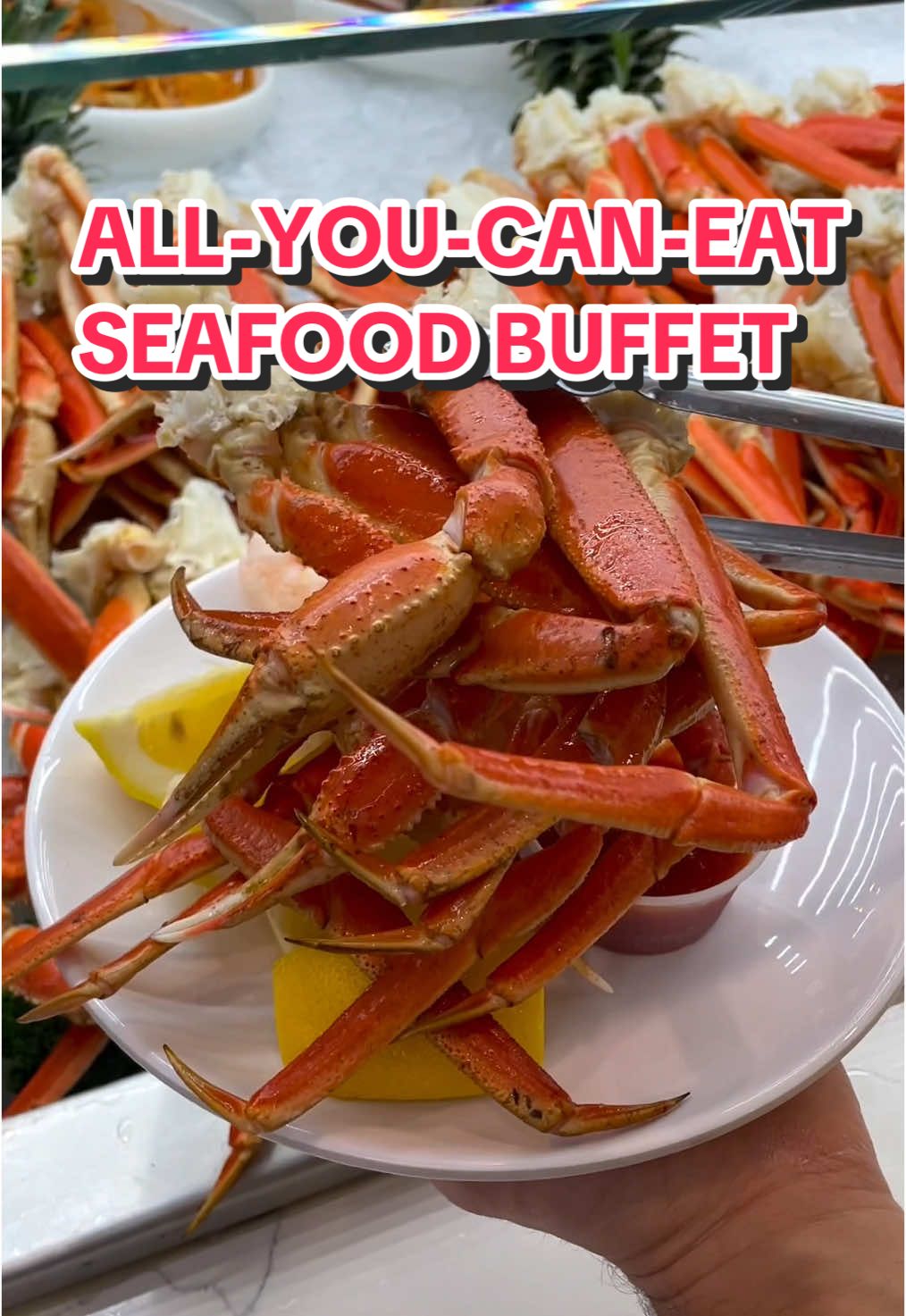 A post by @losangeles_eats on TikTok caption: 📍 UMI Hotpot Sushi & Seafood Buffet - 18061 Gale Ave, City of Industry, CA 91748 