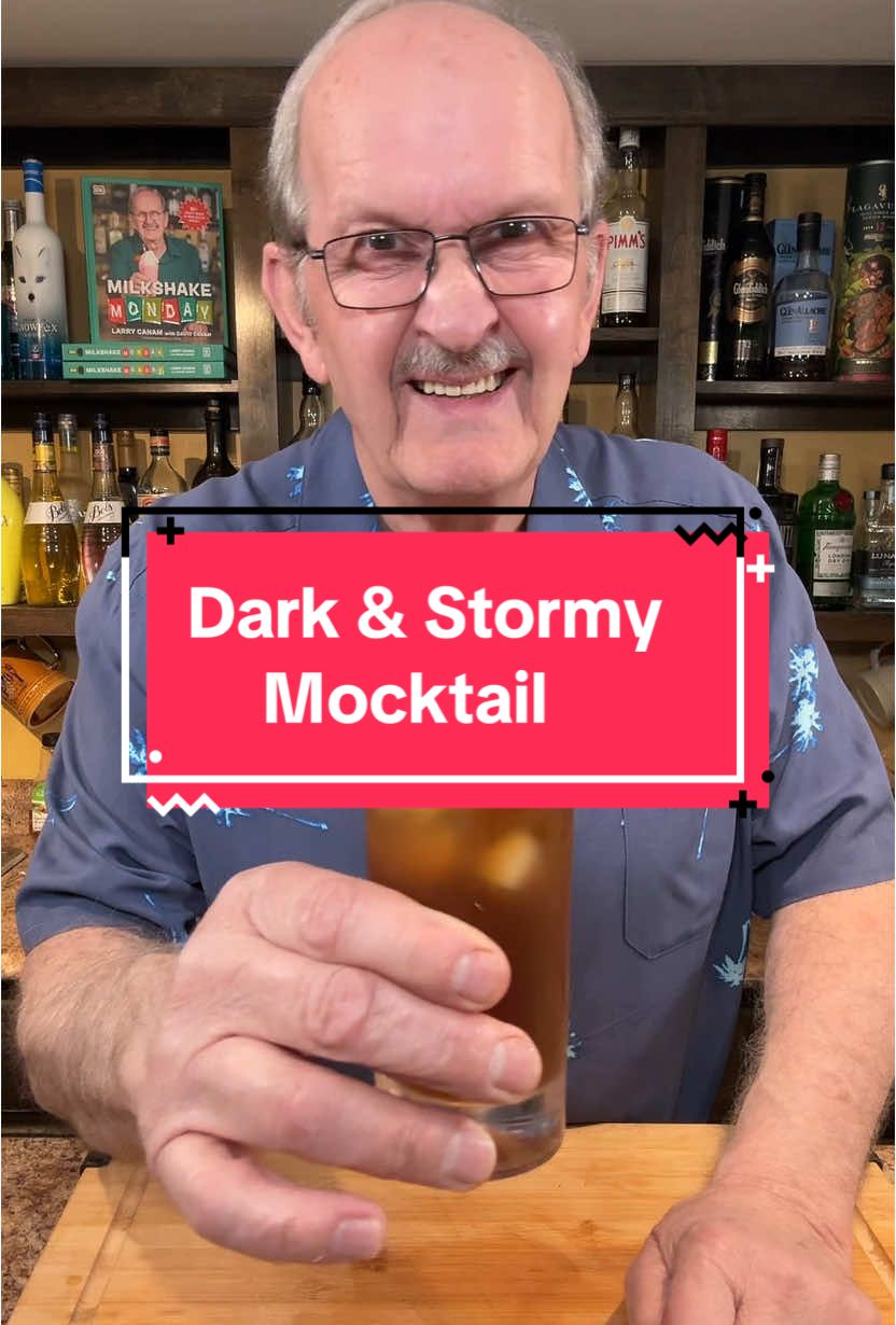 A post by @thewhyteelephant on TikTok caption: It’s a sunny day here and it’s perfect for a Dark & Stormy Mocktail #mocktail ##nonalcoholic #lime #gingerbeer #recipe 