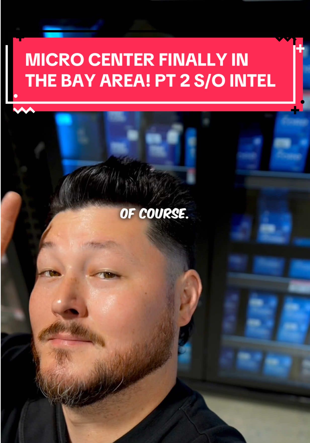 A post by @hapathunder on TikTok caption: @Intel Gaming invited me to check out the brand new @Micro Center in Santa Clara, CA before it’s official grand opening on Friday 5/30. Check out the links below for more information: www.Microcenter.com/intel tag.gs/HapaThunder #intelambassador #microcenter #hapathunder #blendedgtalks @Blended Group #tech #techtok #fypシ 