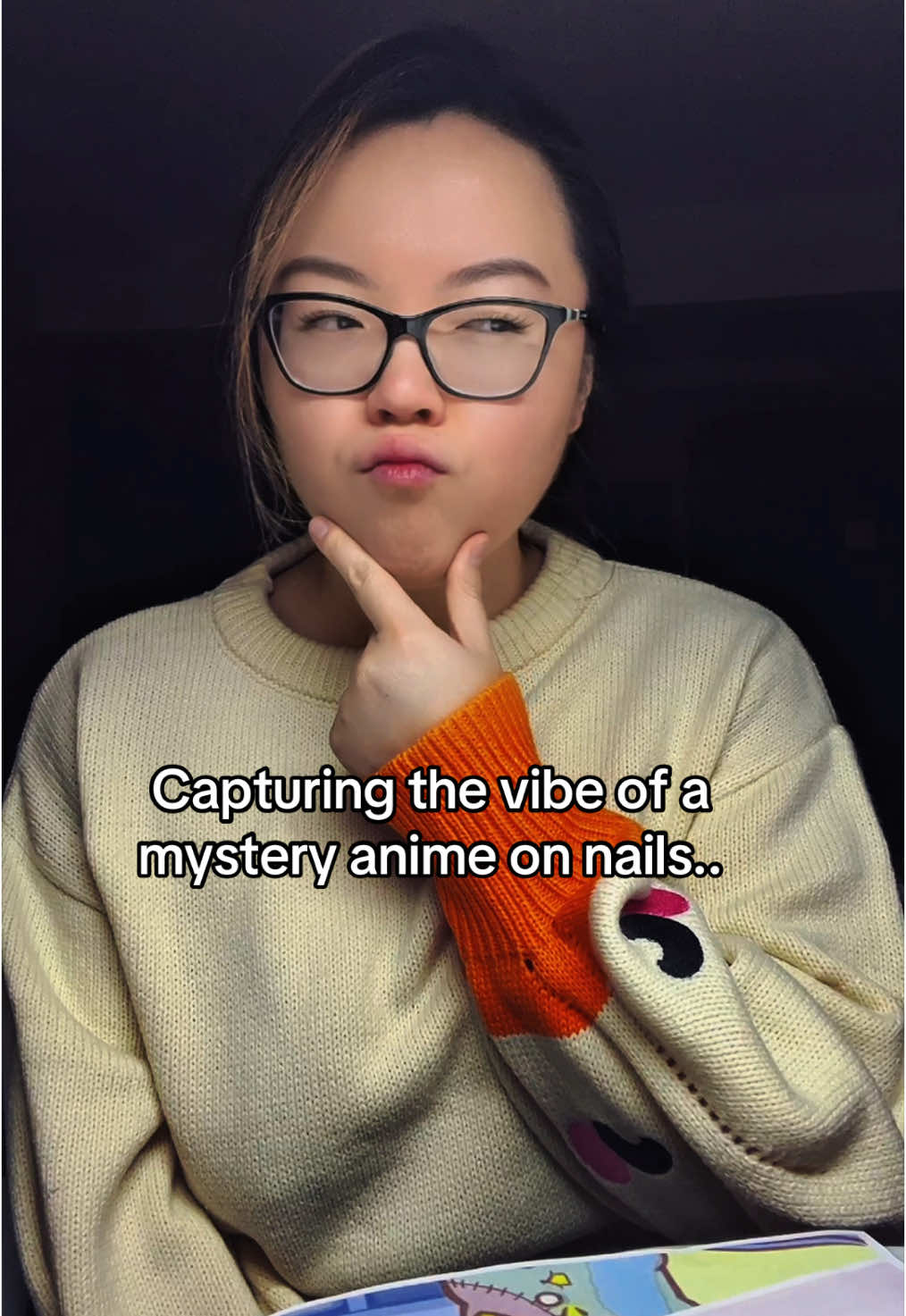 A post by @vivxue on TikTok caption: My next anime nail art in celebration of #AniMay: The cutest half banana half cats you ever did see!!!! #Bananya is just but ONE of too many incredible anime on @crunchyroll! Be sure to check it out for yourself!!! #crunchyrollpartner #pressonnails #nailart
