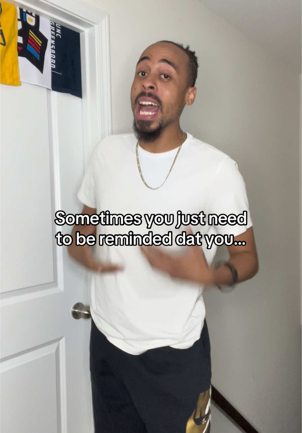 A post by @yeahitstyg on TikTok caption: Tell yourself and someone else dat they #AteDatUpYup 😌💛 #atedatup 